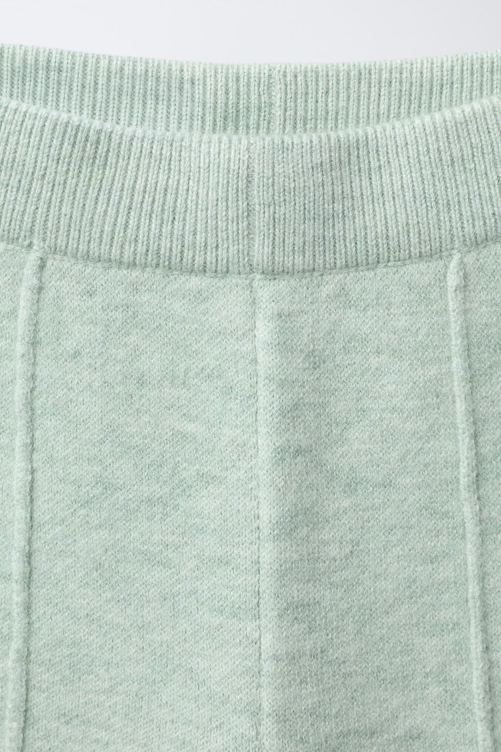 WIDE-LEG KNIT TROUSERS - Zara фото 3