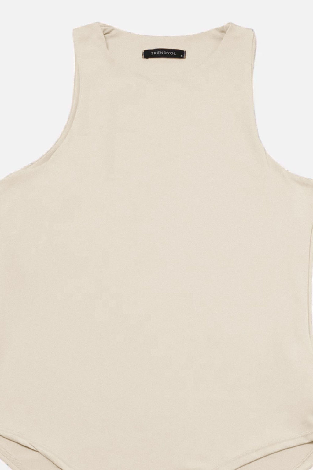 Tas Halter Yaka Vucuda Oturan Esnek Alttan c?tc?tl? Orme Body TWOSS20BD0044