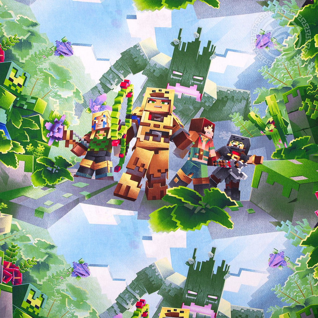 Игра 1,5 сп./Пододеяльник: 1 шт. - 215*143; Простыня: 1 шт. - 214*150; Наволочка: 2 шт. - 70*70; Бязь детская - Артпостель фото 4