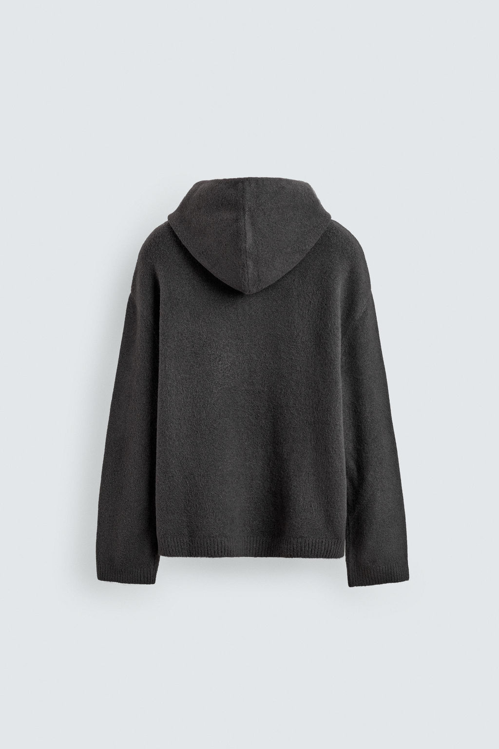 CHAQUETA PUNTO CAPUCHA / Gris antracita - Zara фото 8