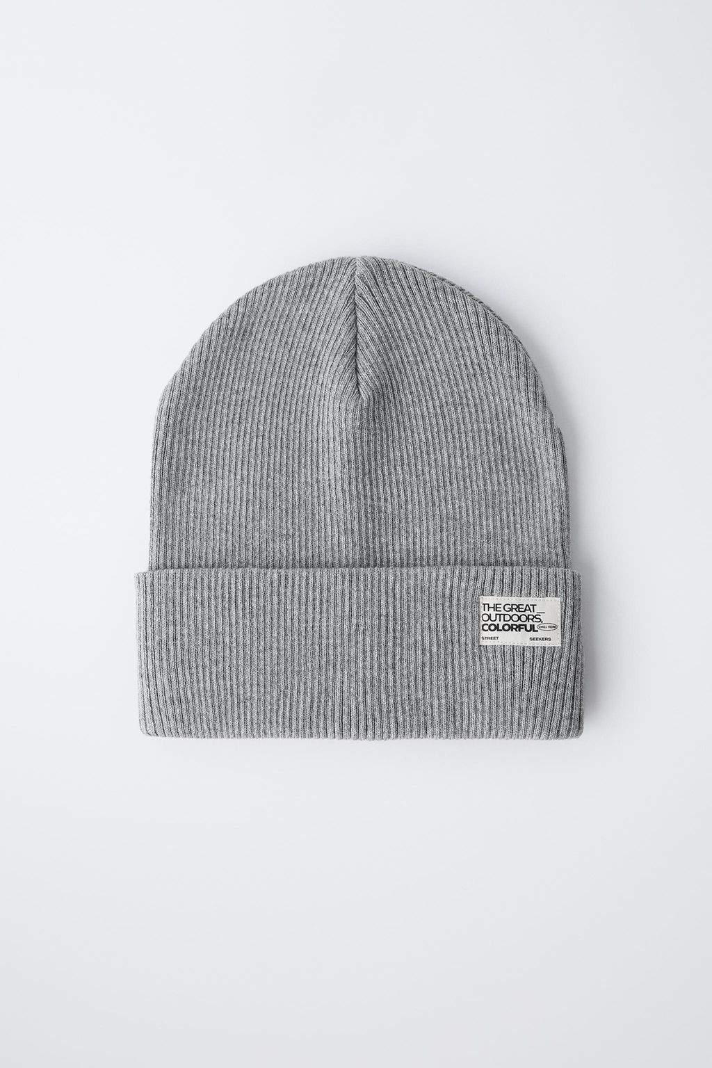 GORRO PUNTO CANAL? ETIQUETA / Gris - Zara фото 4