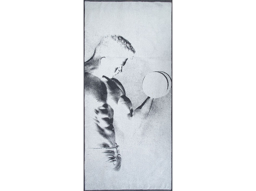 Полотенце махровое 6с102.411ж1 Спорт мен(антрацит) 67х150см