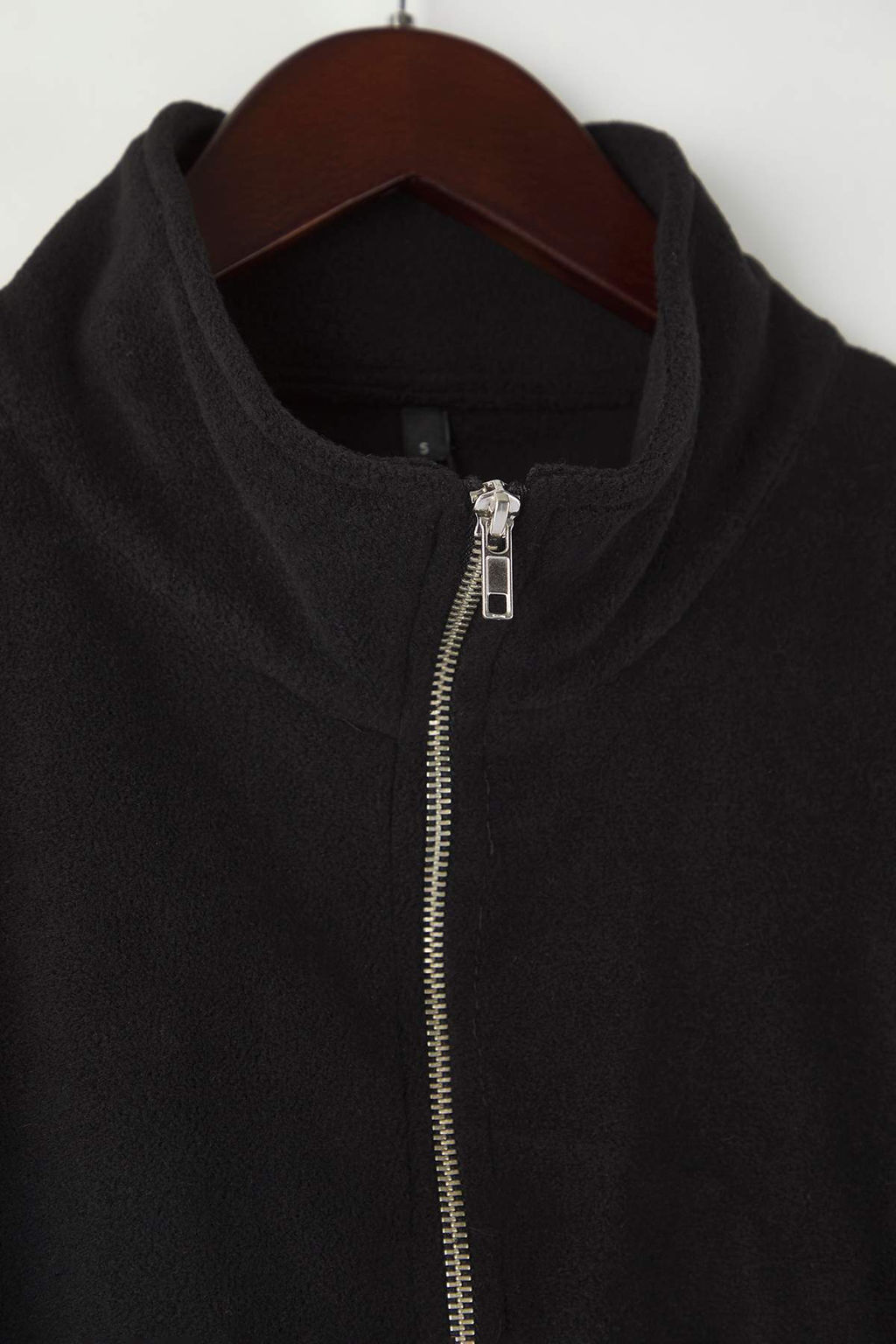 Ekru Polar Fermuarl? Oversize/Genis Kal?p Kal?n Orme Sweatshirt TWOAW26SW00057 - Trendyolmilla фото 5
