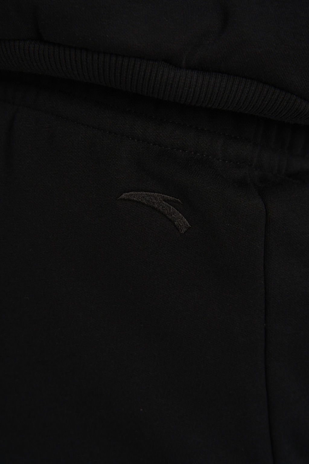 Брюки трикотажные утепленные Черный