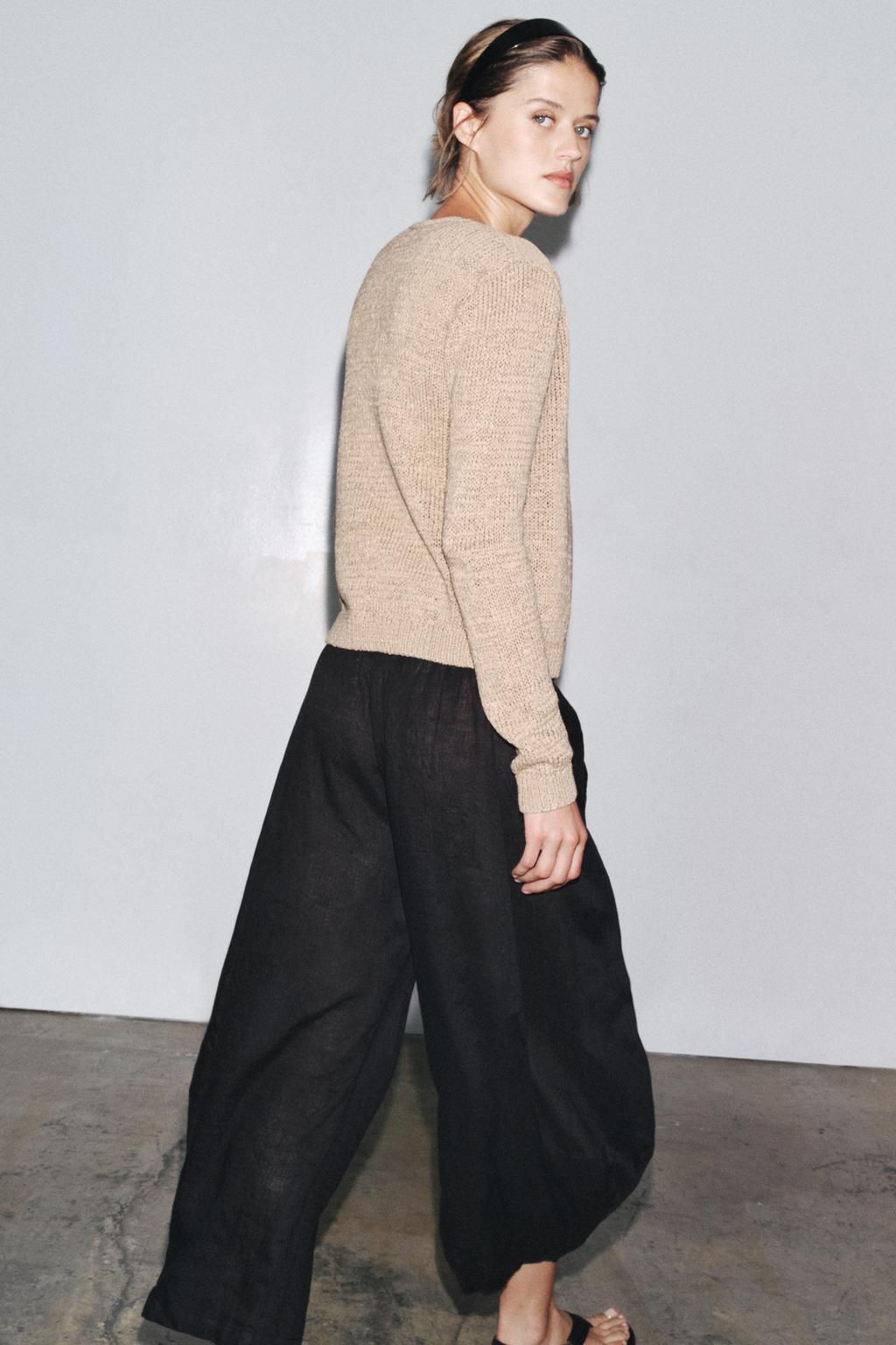 RUSTIC KNIT CARDIGAN - Zara фото 3