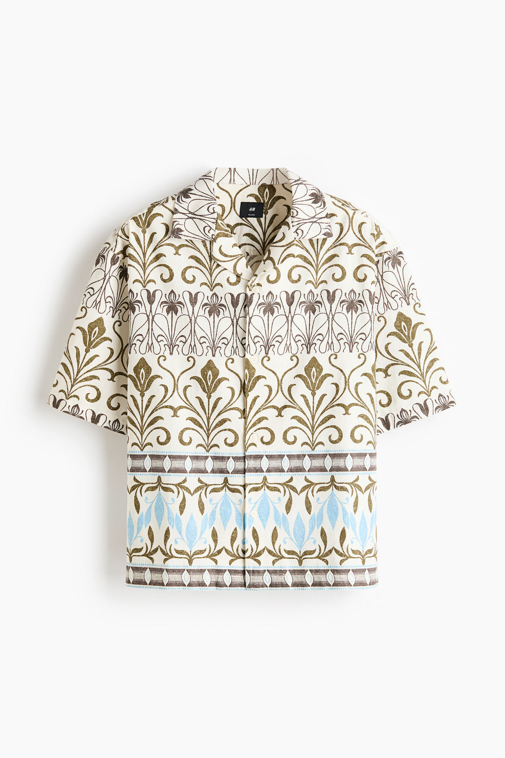 Camisa resort estampada Relaxed Fit