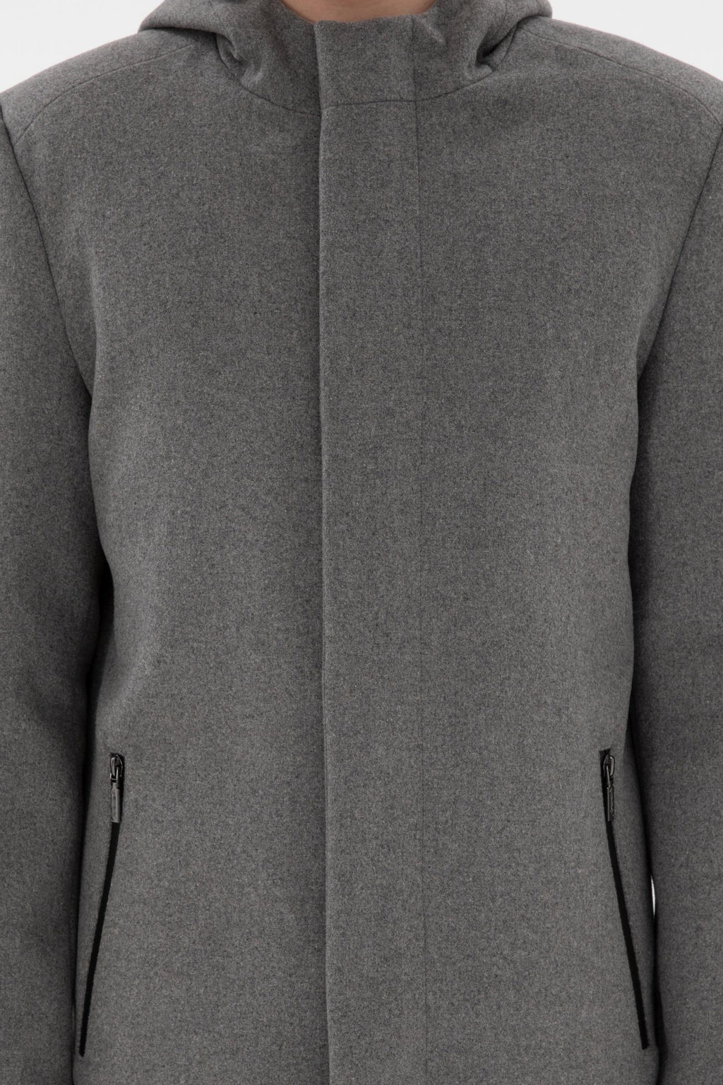 Мужская серая гербовая пальто Неожиданная скидка в корзине - U.s. polo assn фото 6