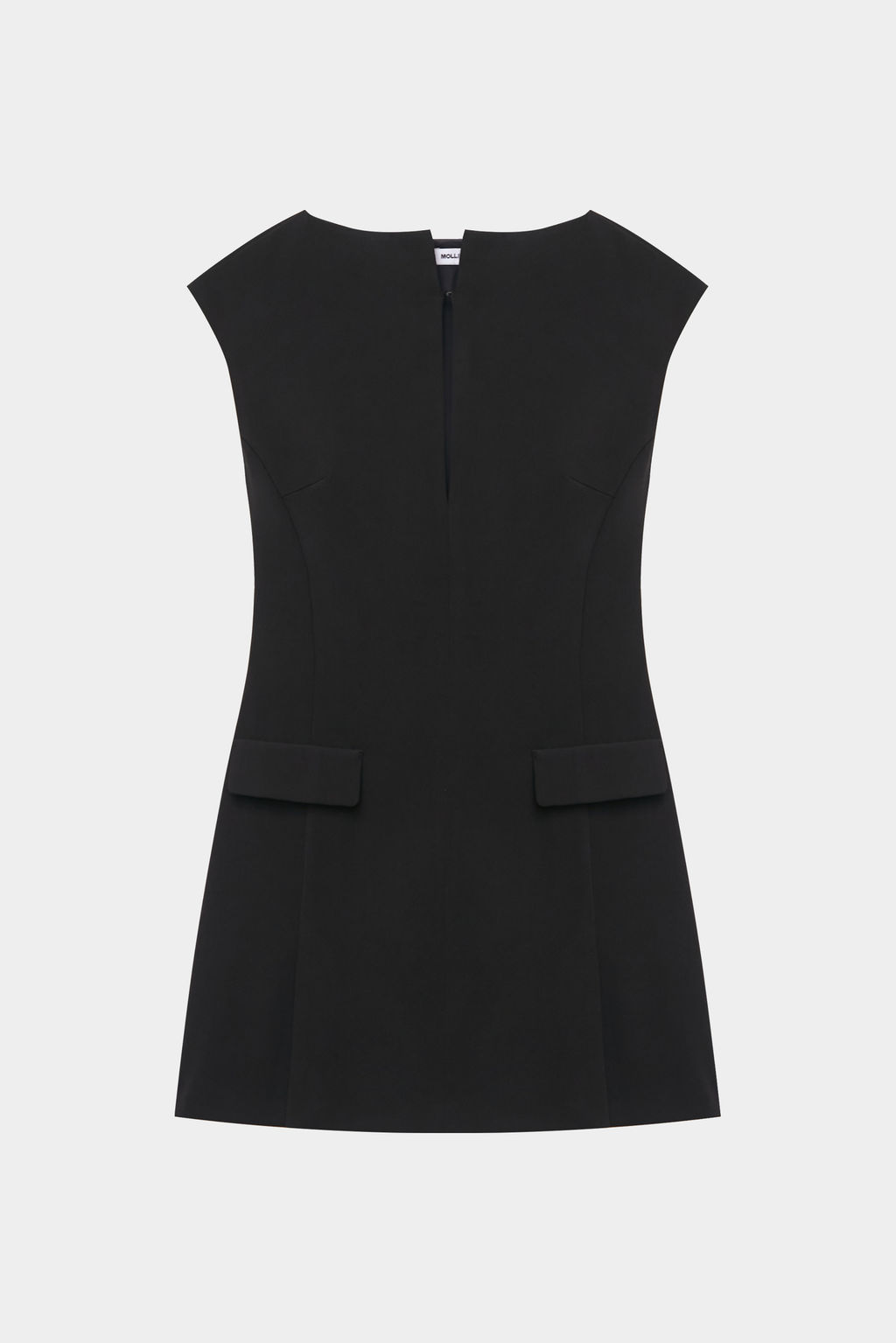 Платье приталенное из костюмной ткани - Mollis фото 5