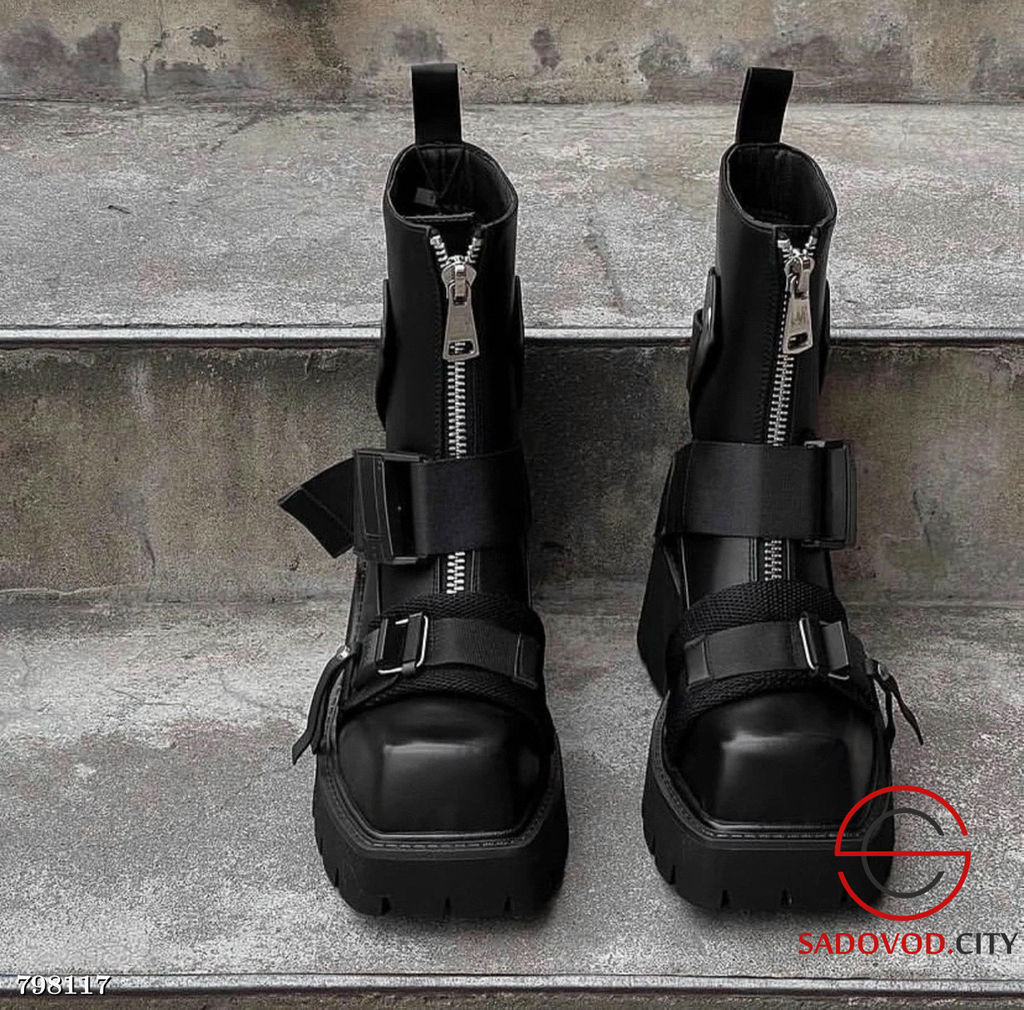 Ботинки массивные на высокой подошве - Bruno фото 2