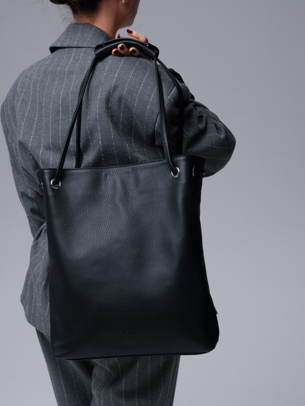 Кожаная сумка Ann DBR 31228 черный фото 5