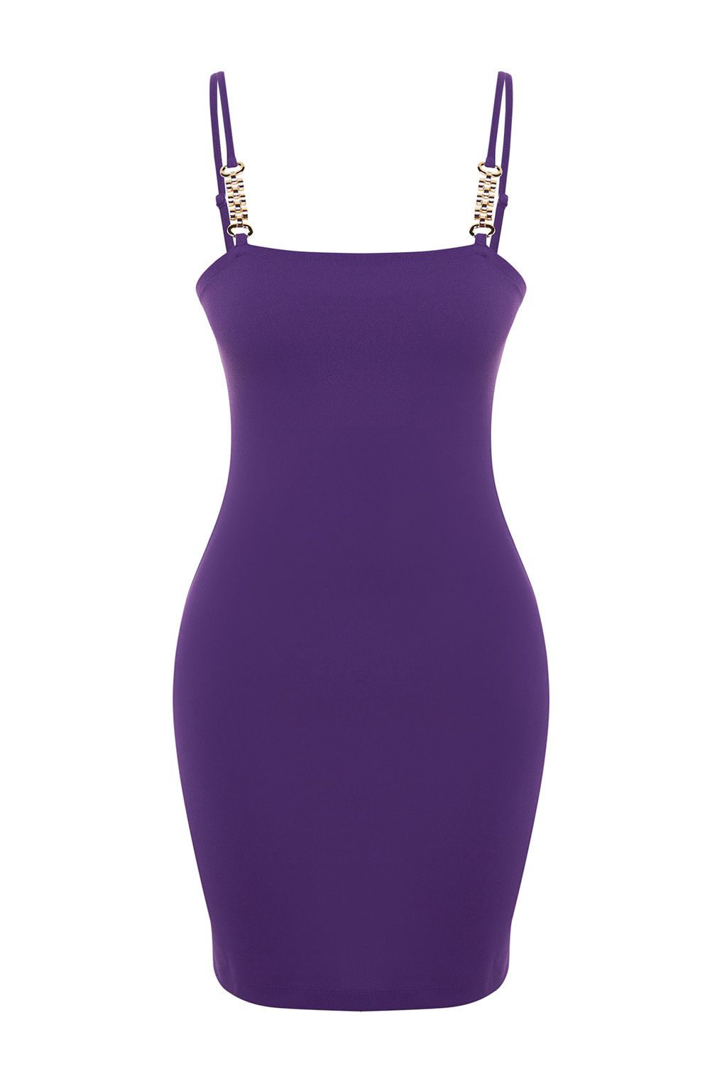 Mor Vucuda Oturan Aksesuarl? Orme K?sa S?k Abiye Elbise TPRSS24EL00034 - Trendyolmilla фото 7