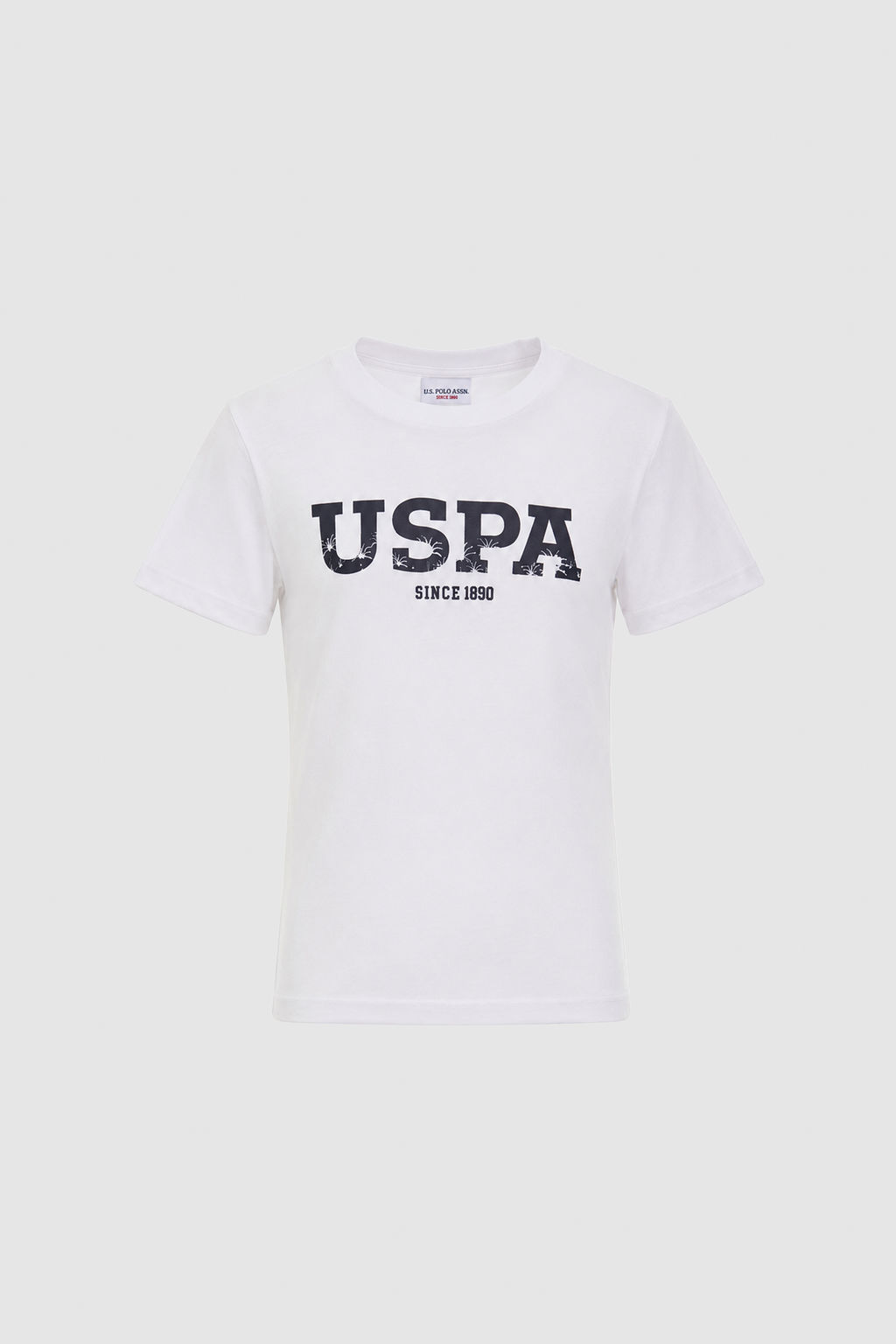 Erkek _ocuk Beyaz Bisiklet Yaka Basic Ti__rt - U.s. polo assn фото 11