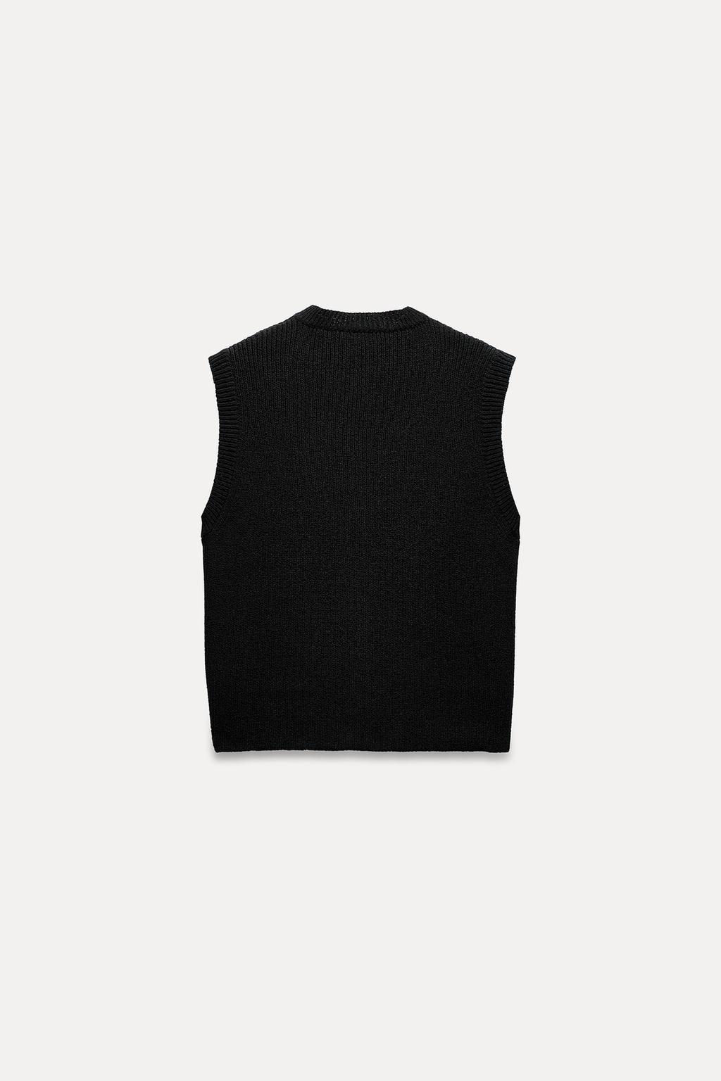 PLAIN KNIT TOP - Zara фото 5