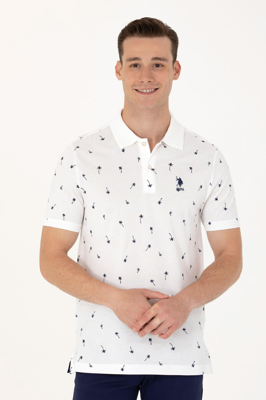Мужская белая футболка - U.s. polo assn фото 15