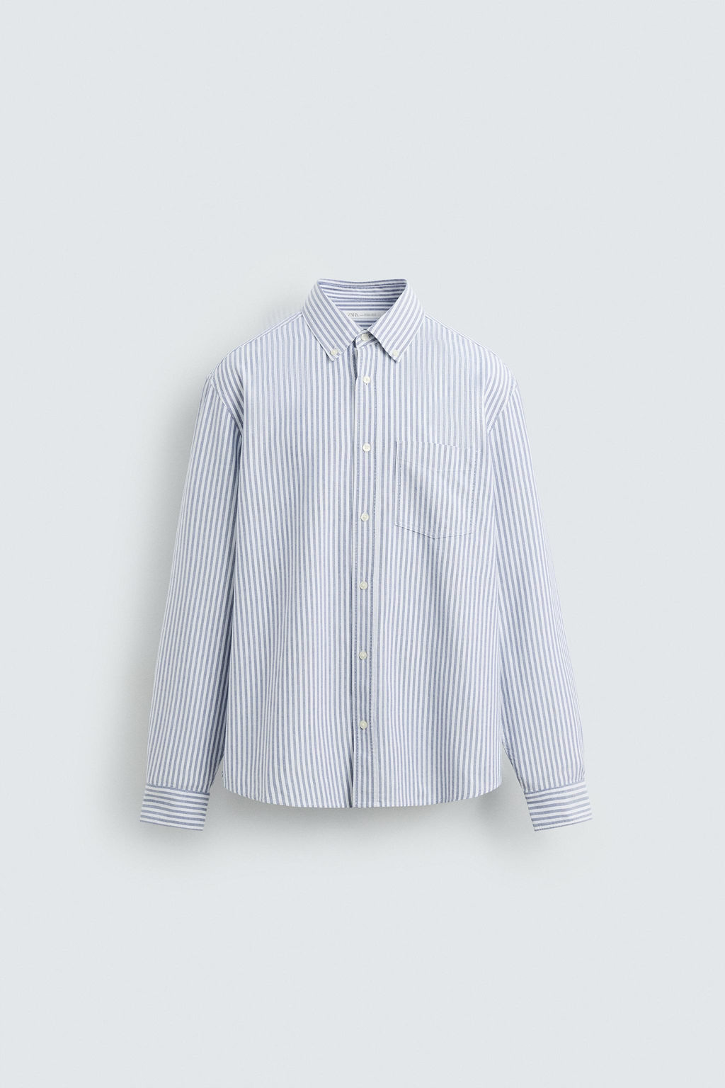 TEXTURED OXFORD SHIRT - Zara фото 7