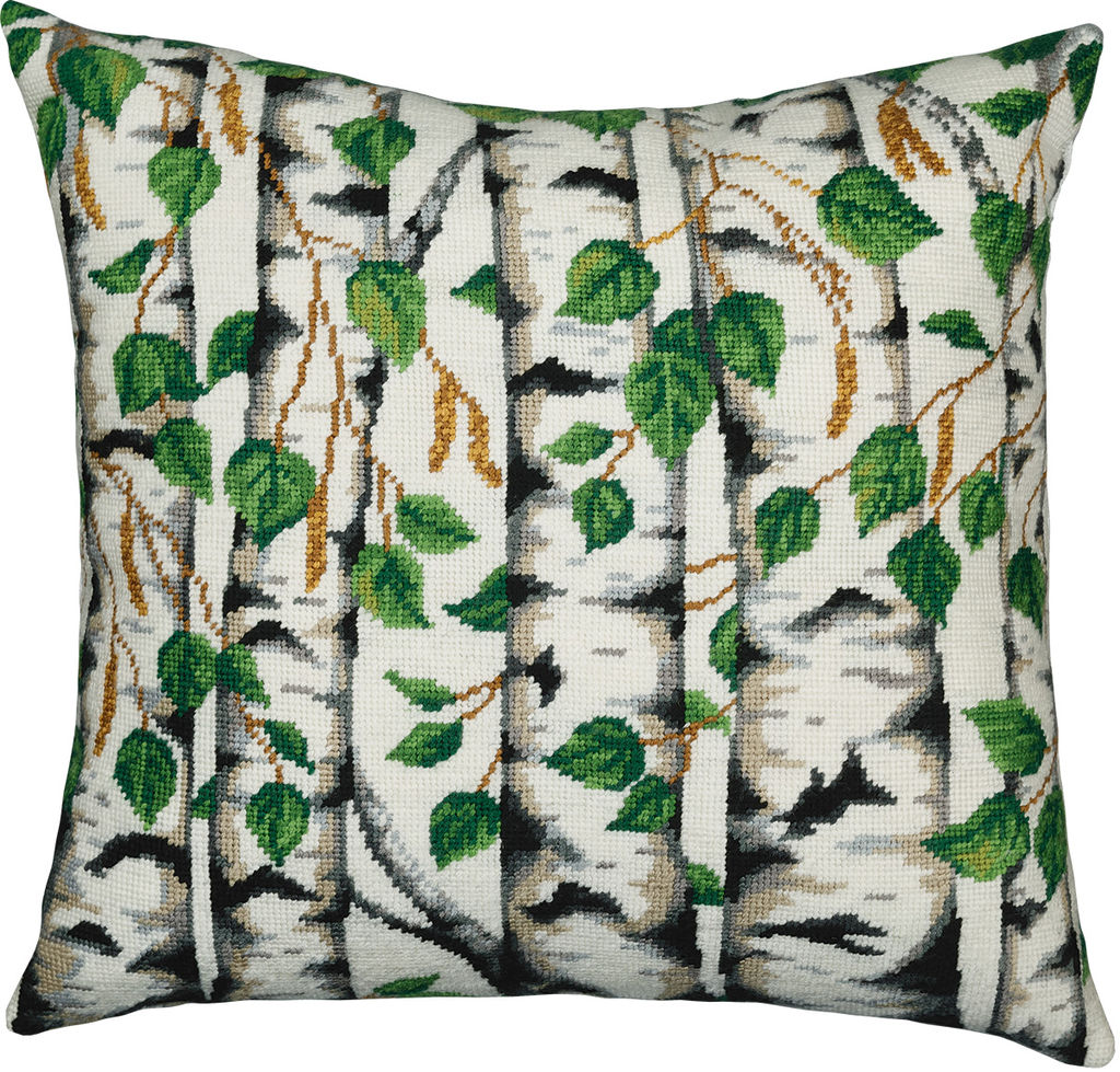 Набор для вышивания PANNA PD-7475 Подушка. Березы 40 х 40 см