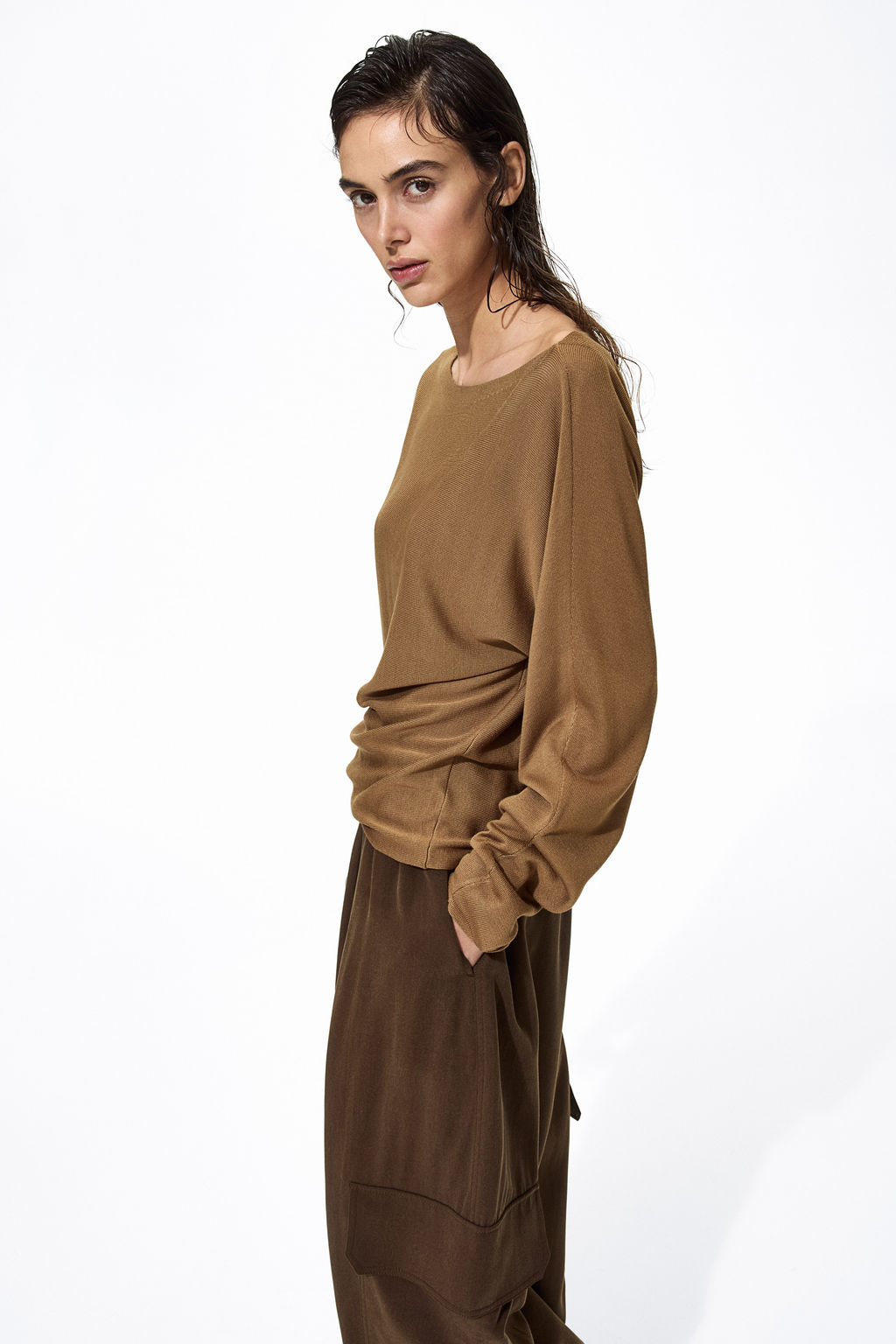 Jersey con escote barco - H&m фото 7