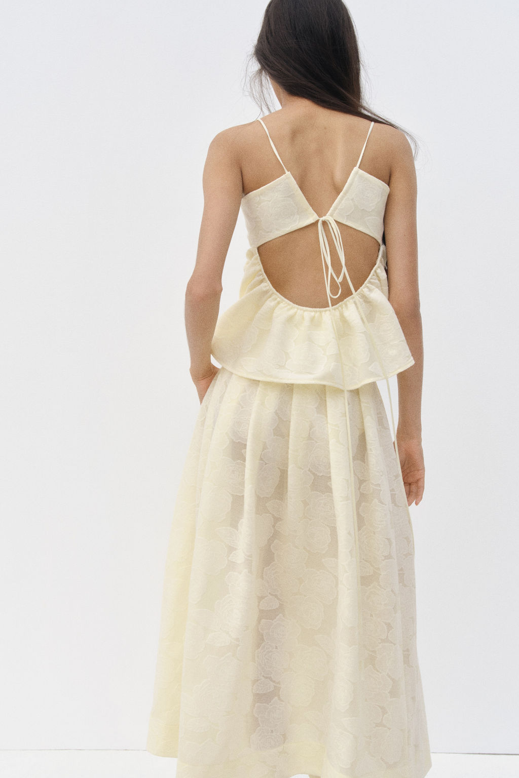 Falda tableada en tejido jacquard - H&m фото 3