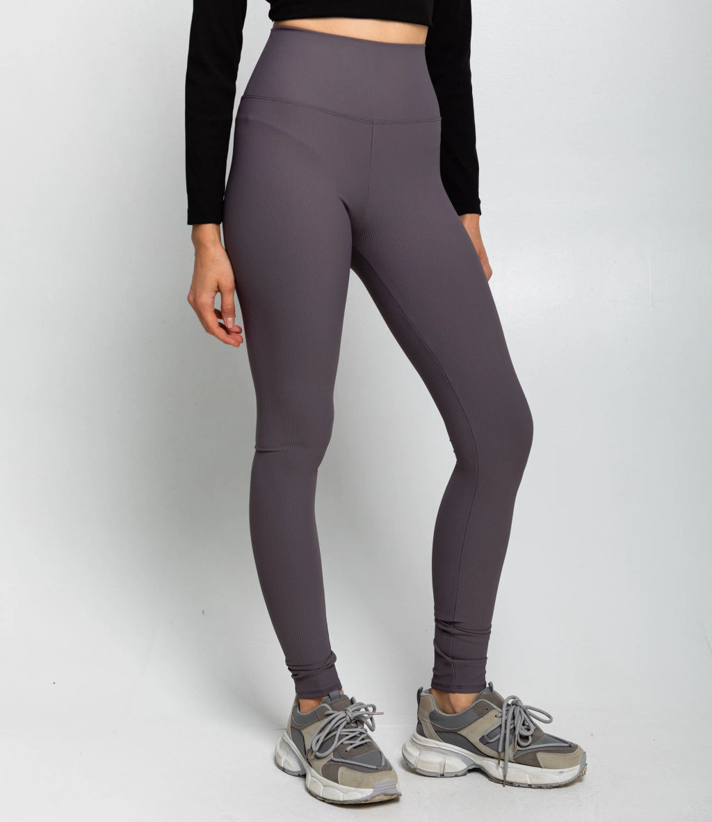 Леггинсы #КТ9991, тёмно-серый