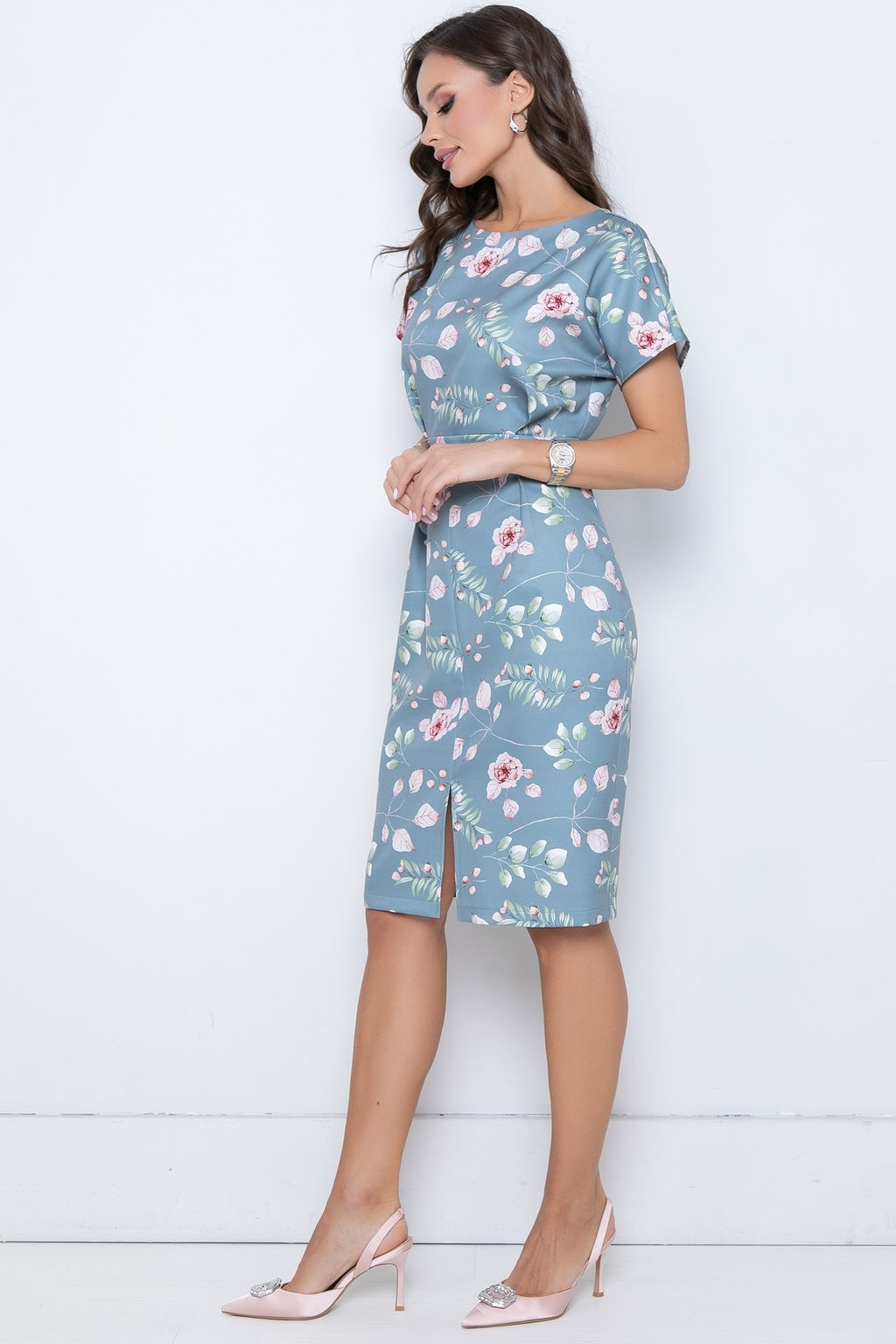 Платье Виктория (мята) - Diolche фото 4