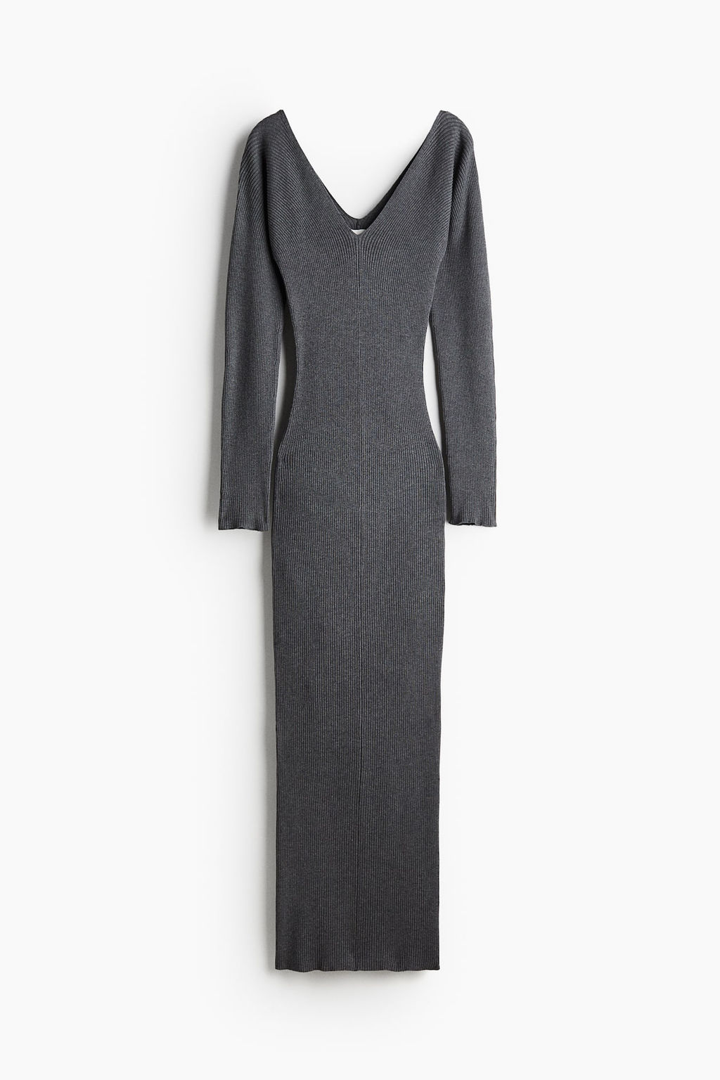 Vestido ajustado en punto de canale - H&m фото 6