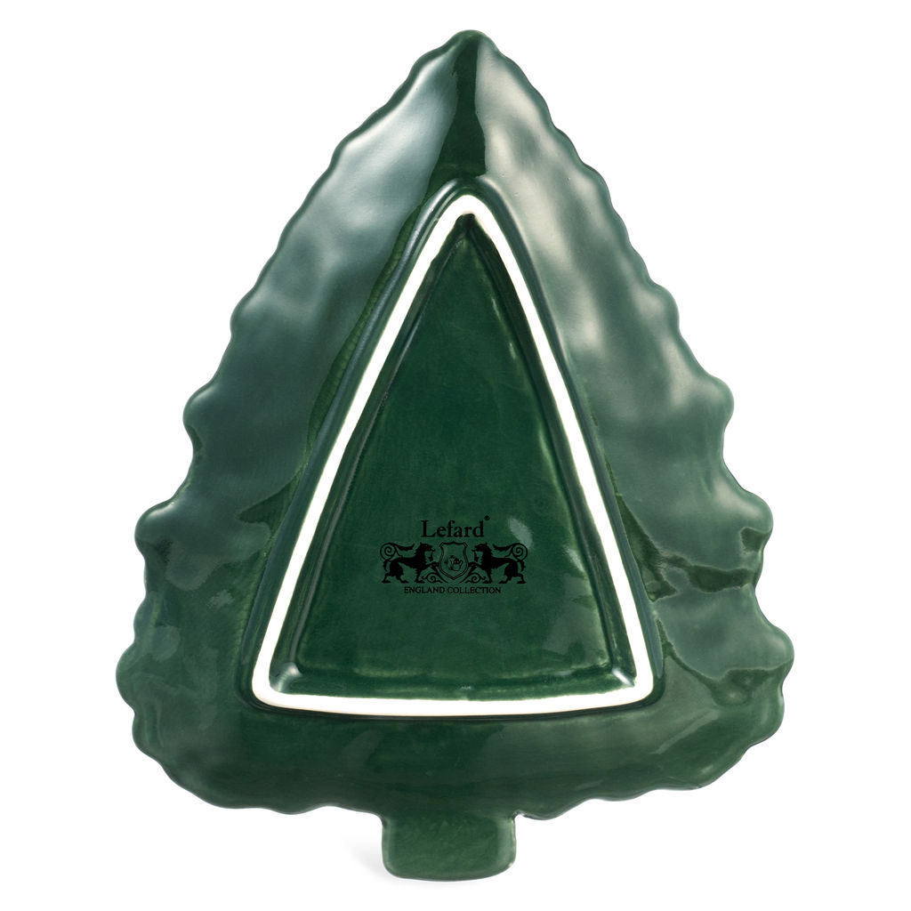 БЛЮДО СЕРВИРОВОЧНОЕ GREEN PINE 22*17,5*2,5 СМ - Lefard фото 4