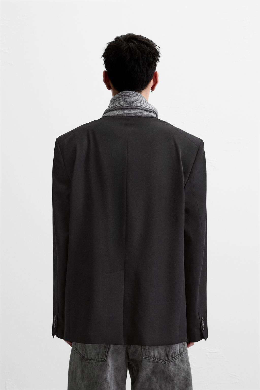 TEXTURED TWILL BLAZER - Zara фото 2