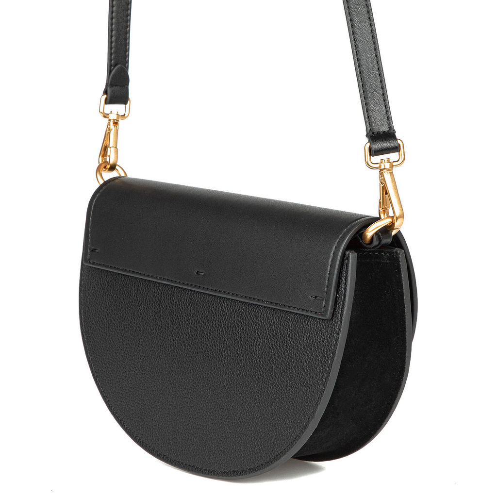 0818 black, Женская кожаная сумка, Barcelo Biagi