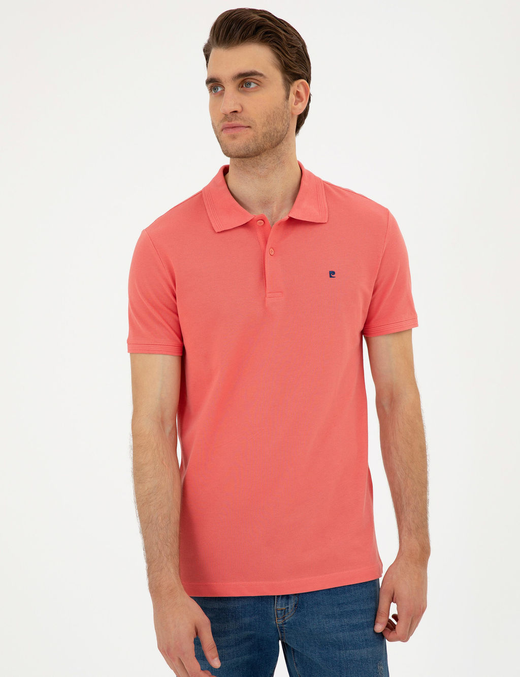 Pembe Slim Fit Basic Ti__rt - Pierre cardin фото 10