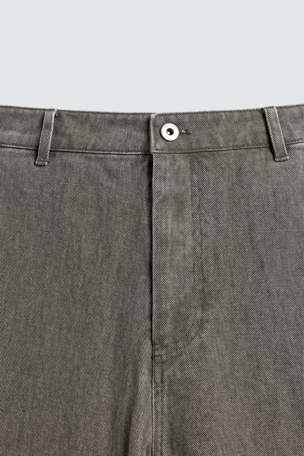 PANTAL?N BALLOON FIT / Gris / Azul - Zara фото 9