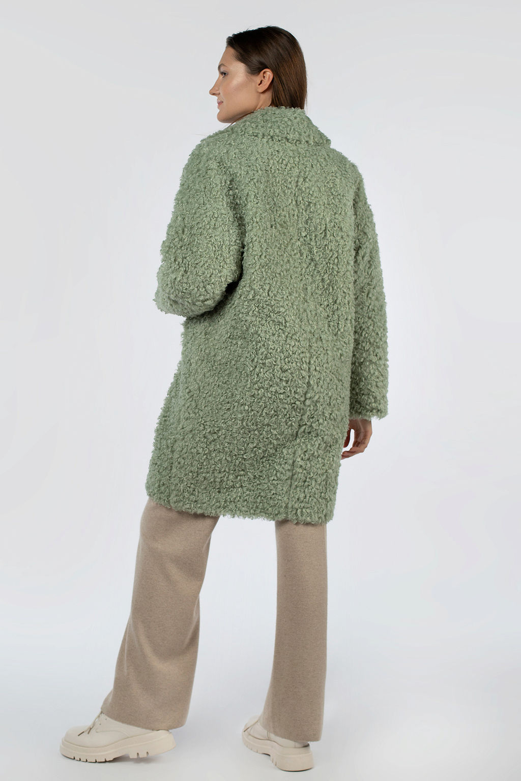 02-3158 Пальто женское утепленное - El podio фото 4