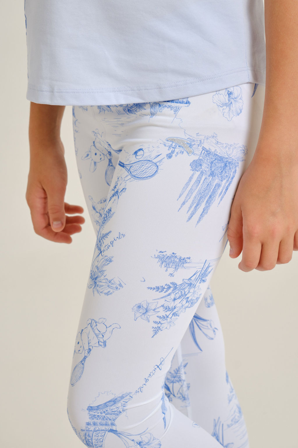 Легинсы Белый