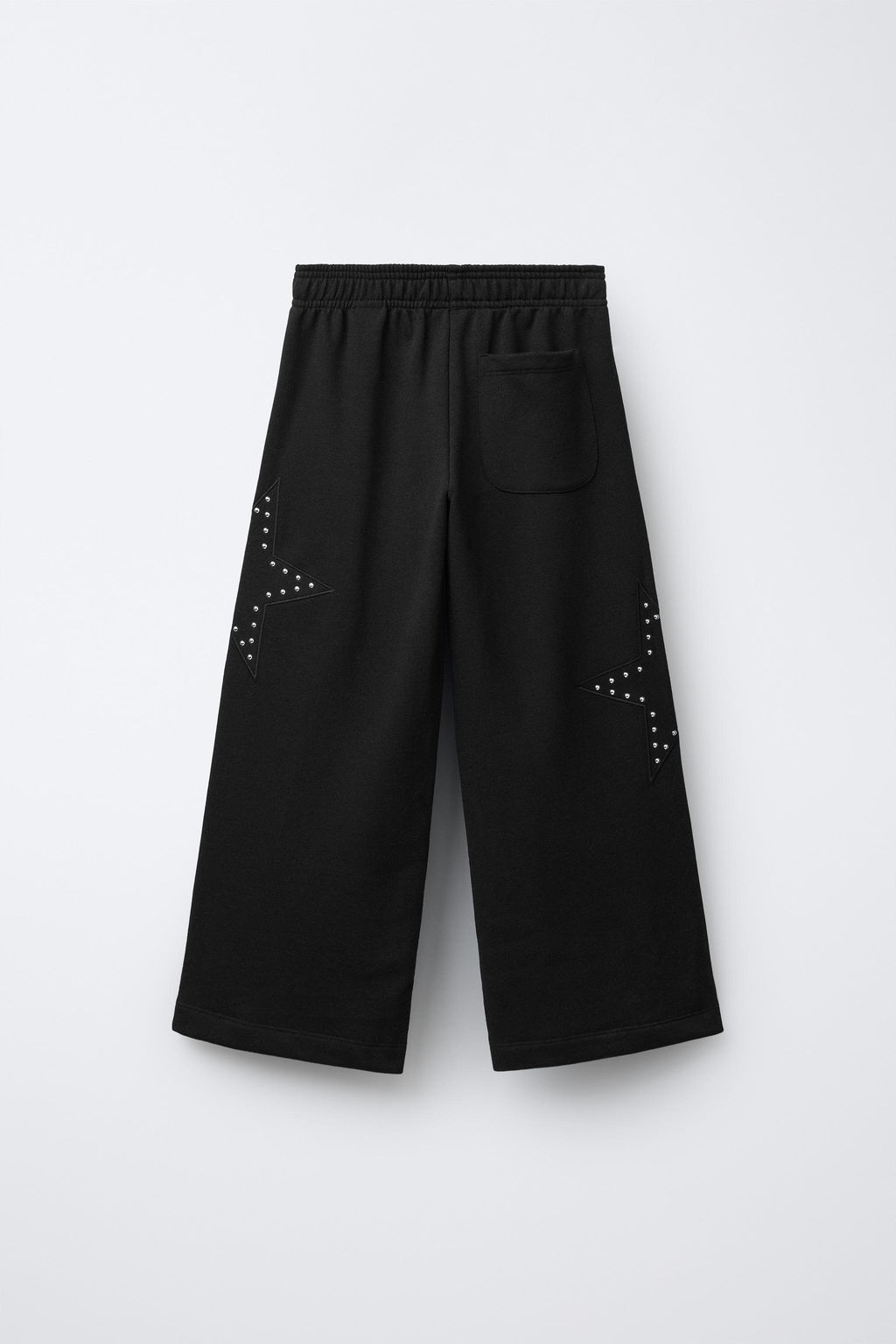WIDE-LEG TROUSERS WITH STAR STUDS - Zara фото 6