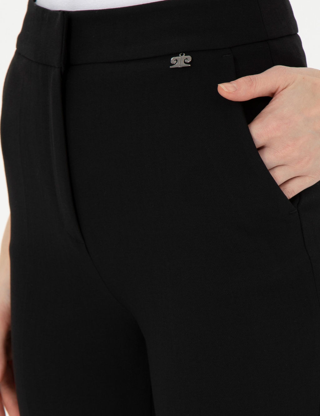 Siyah Flare Fit Kuma_ Pantolon - Pierre cardin фото 5