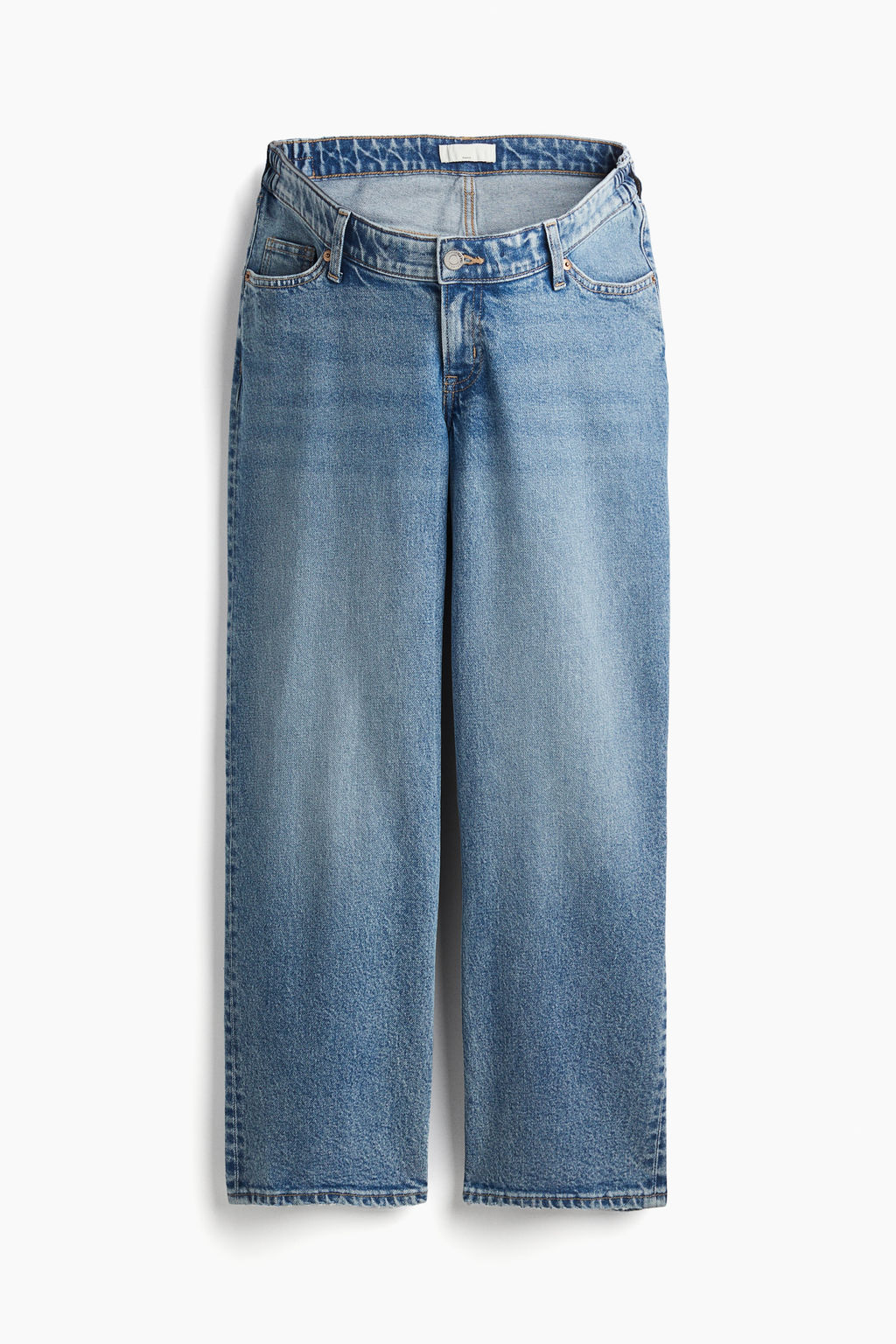 MAMA Before & After Straight Low Ankle Jeans - H&m фото 7