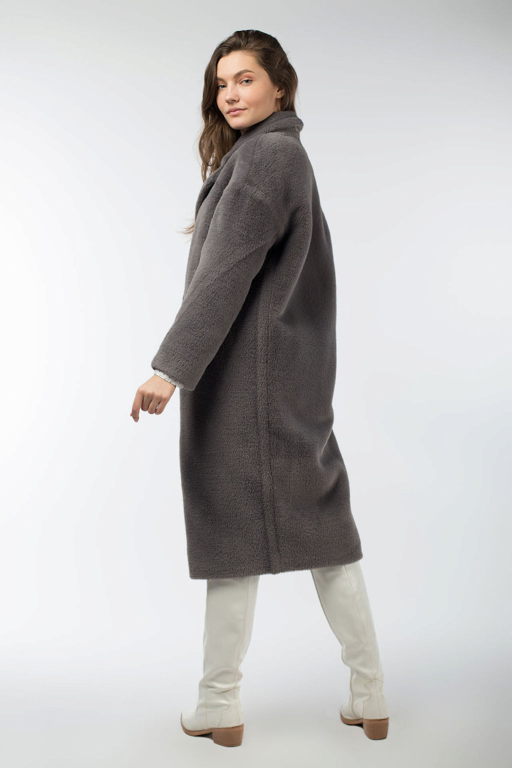 02-3026 Пальто женское утепленное - El podio фото 15