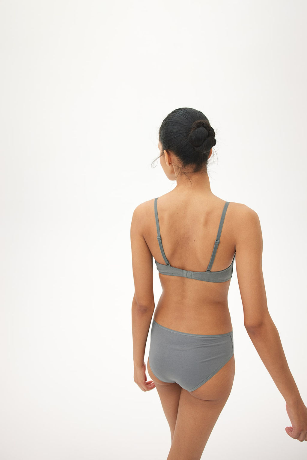 Pack de 2 sujetadores de algodon sin aros - H&m фото 4