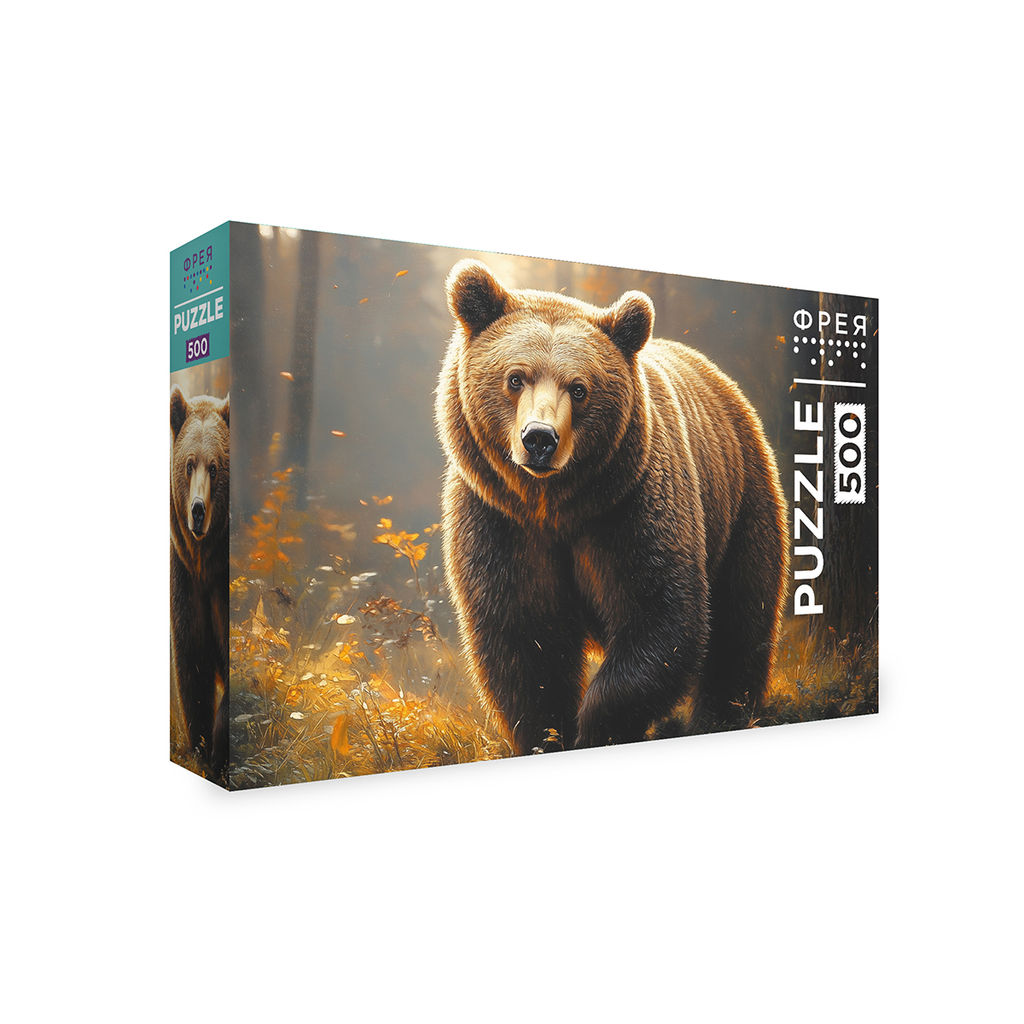 ФРЕЯ Пазл 500 элемент. PZL-500/71 Мишка косолапый