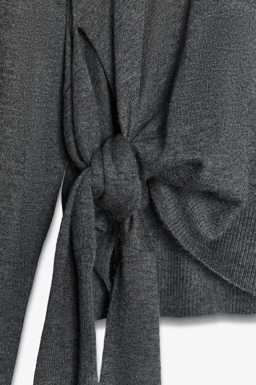 WOOL KNIT KNOT SWEATER - Zara фото 8
