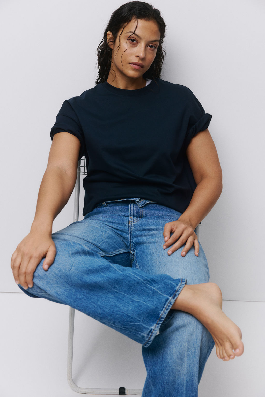 Camiseta boxy - H&m фото 6
