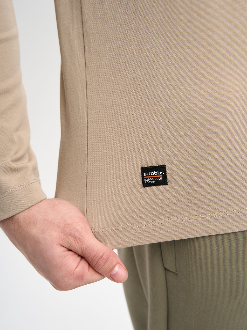 E2411-9 лонгслив мужской - Strobbs фото 6