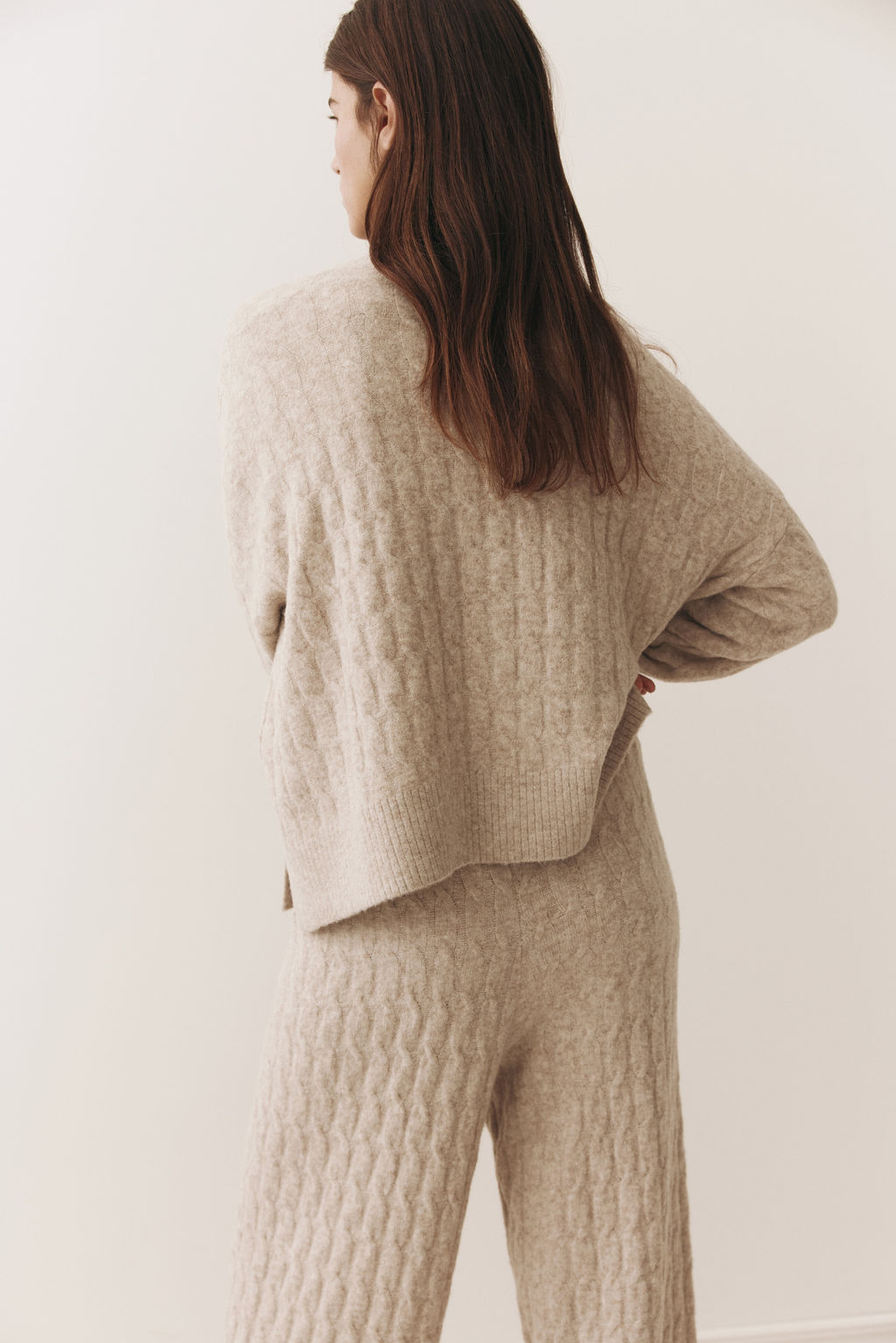 Jersey en punto trenzado - H&m фото 9