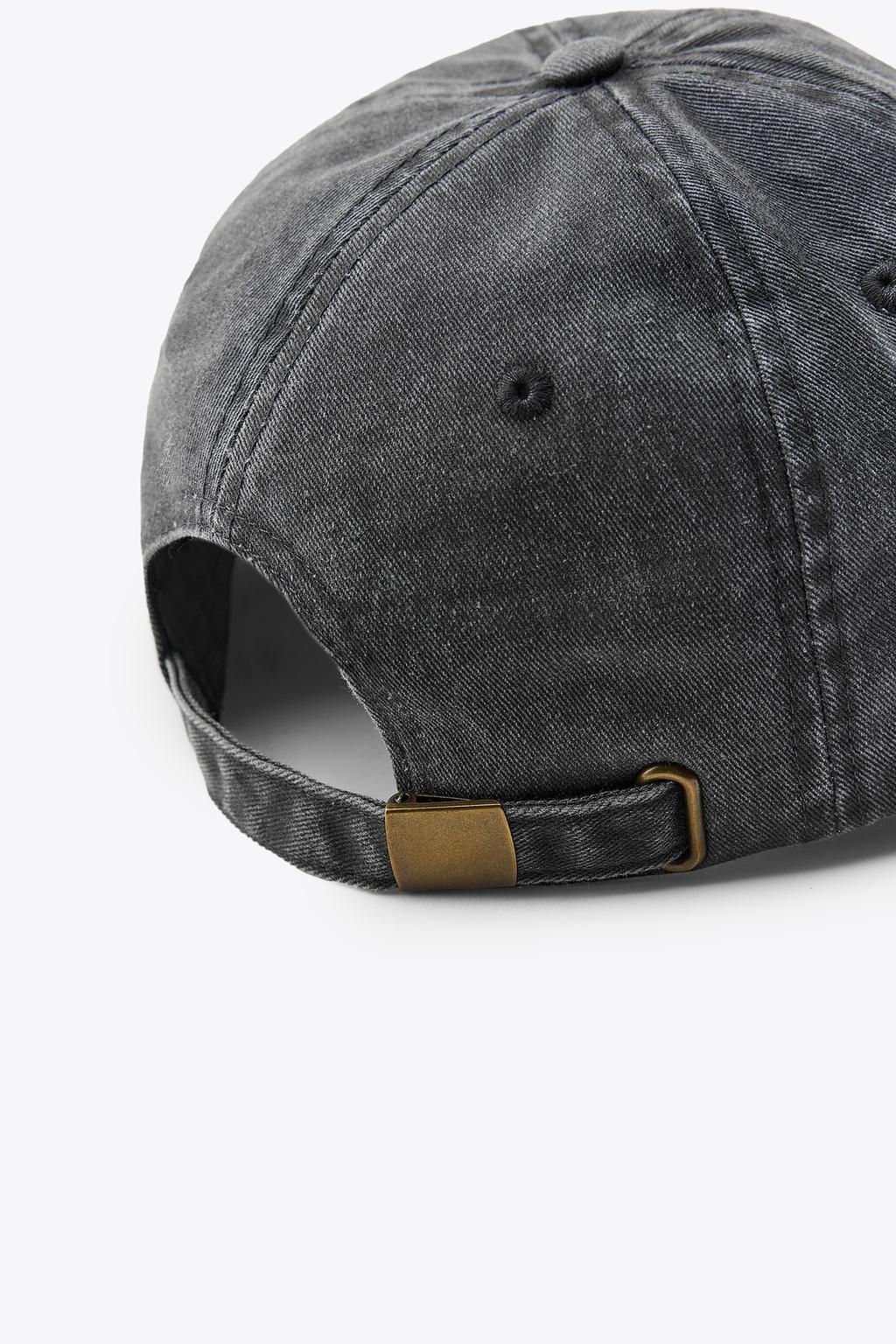 FADED TWILL CAP - Zara фото 7