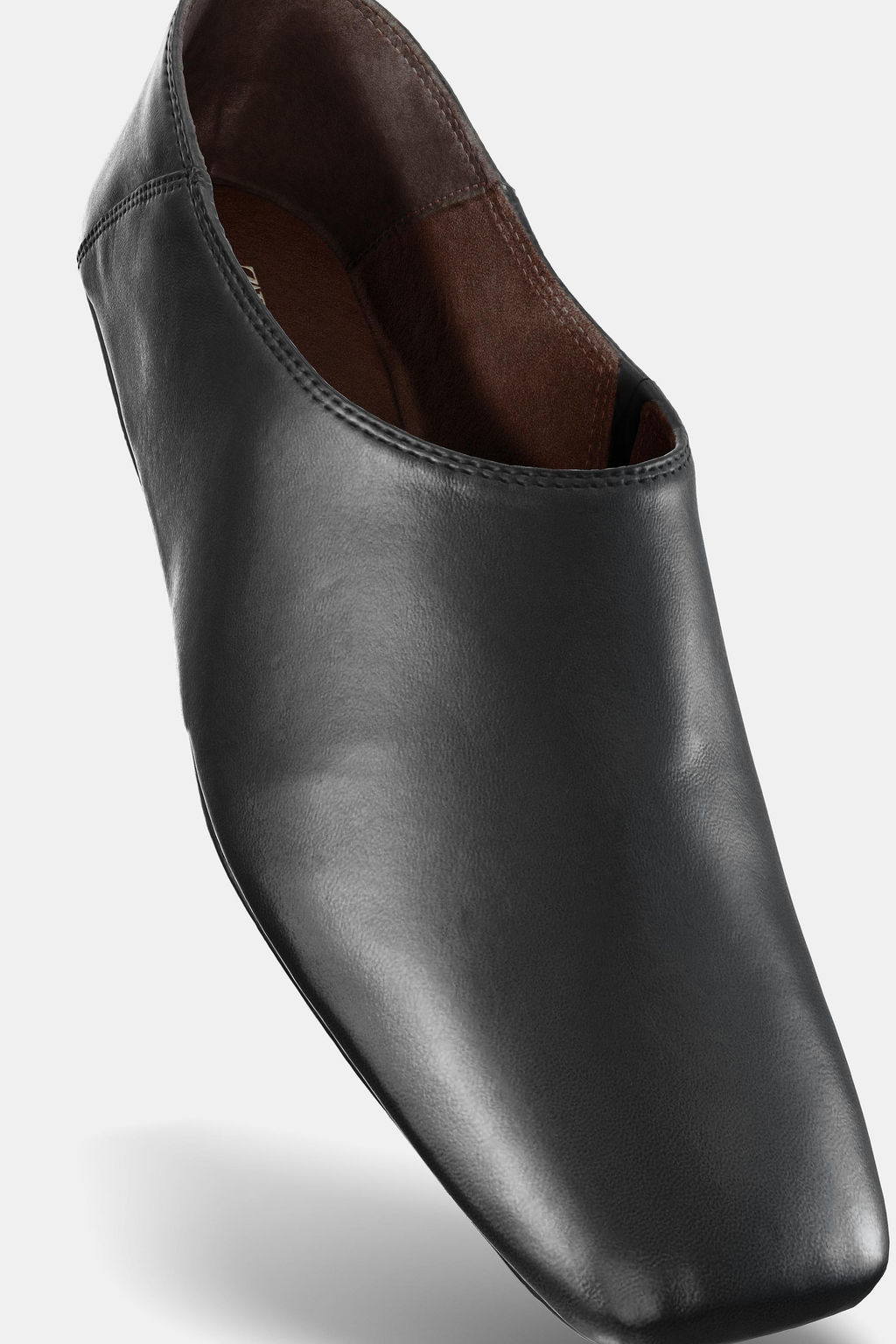LIMITED EDITION FLAT LEATHER SHOES - Zara фото 9