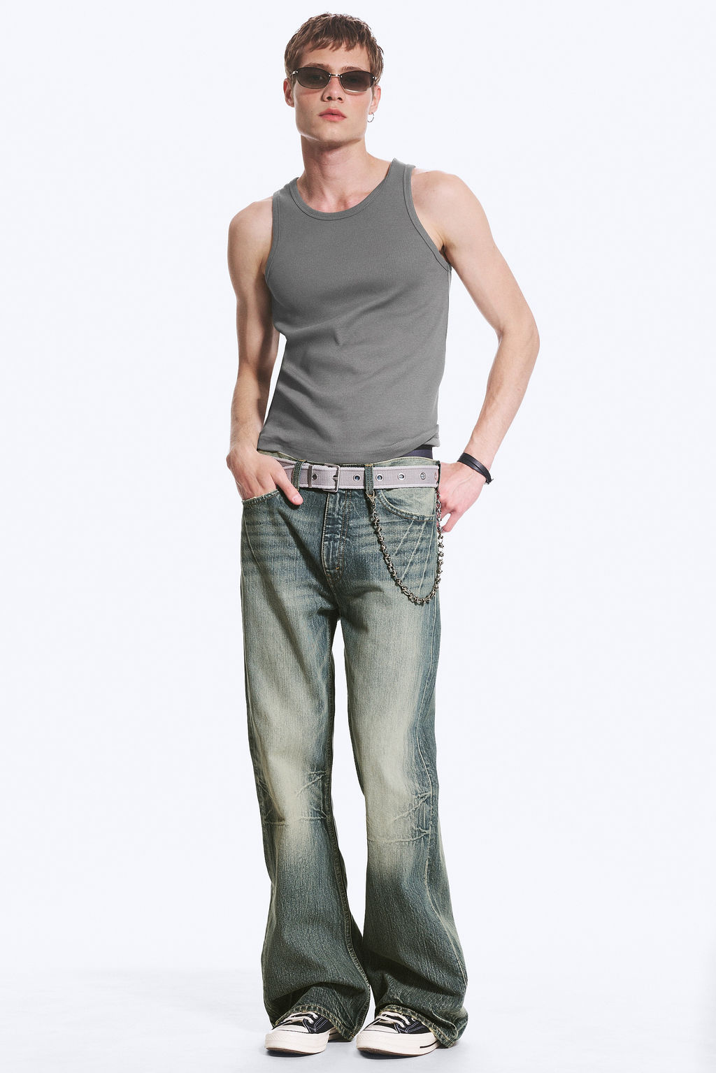Boo Bootleg Low Rise Regular Bootcut Jeans - H&m фото 2