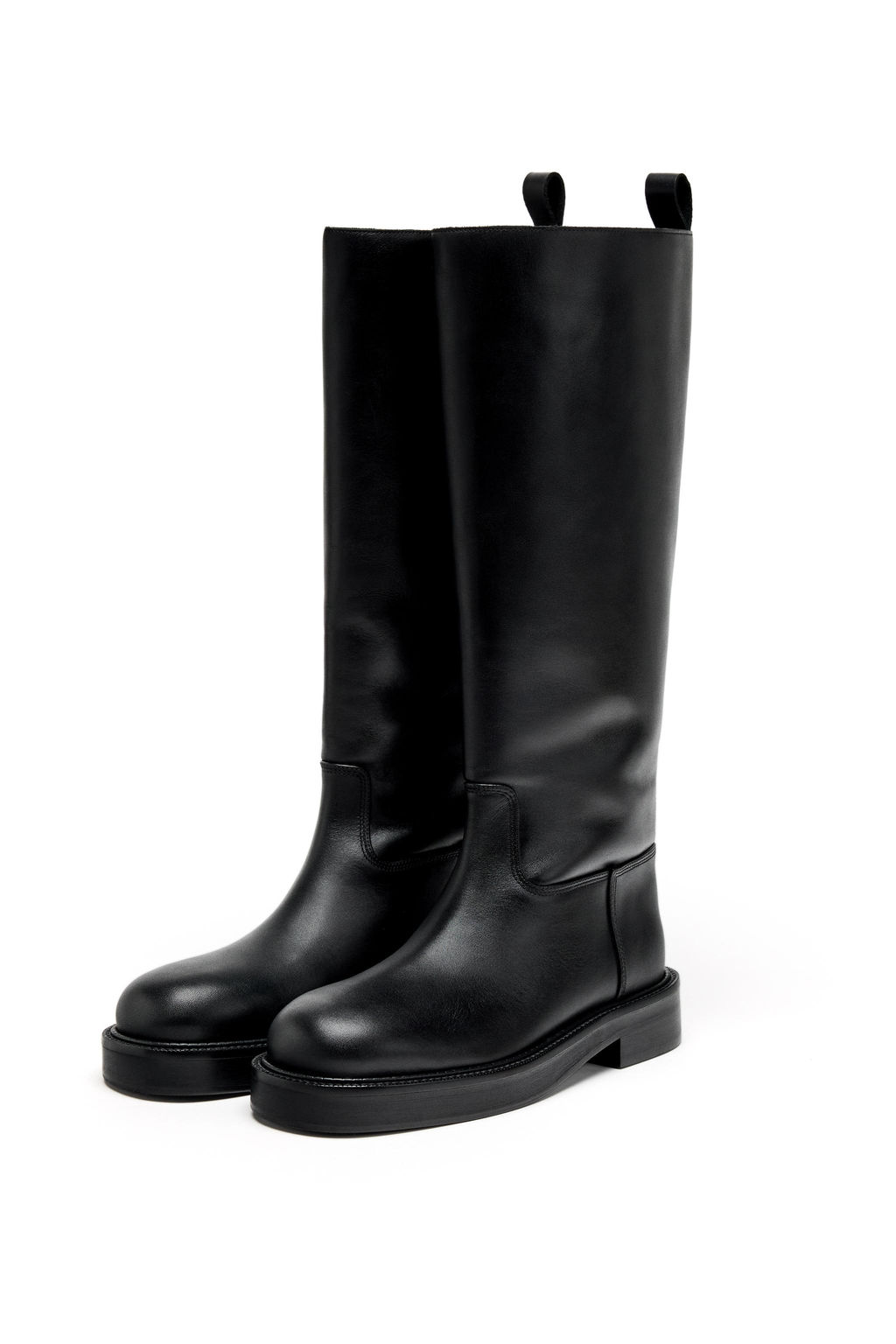 LEATHER BOOTS LIMITED EDITION - Zara фото 2
