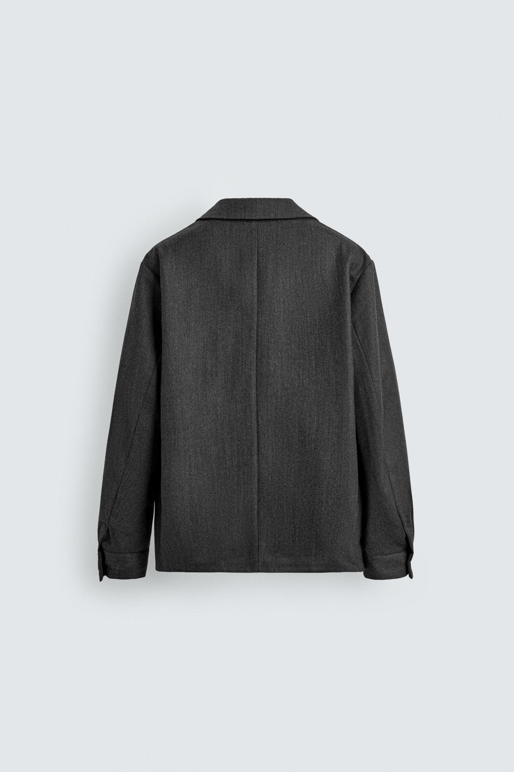 100% WOOL OVERSHIRT WITH POCKETS - Zara фото 9