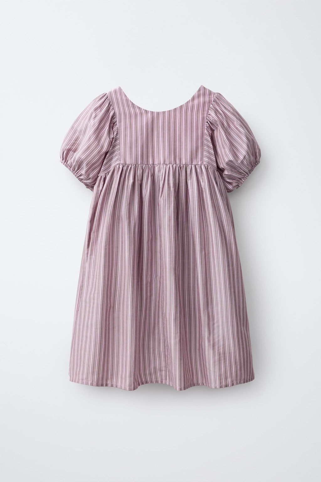 VESTIDO RAYAS CENEFA / Rosado