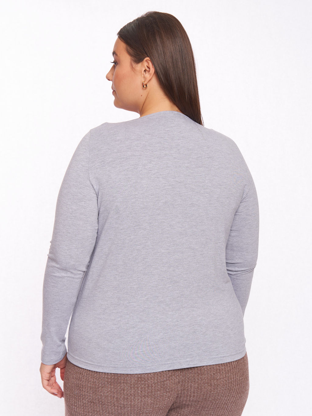 Лонгслив оверсайз BL17002MEL23 - Артесса фото 3