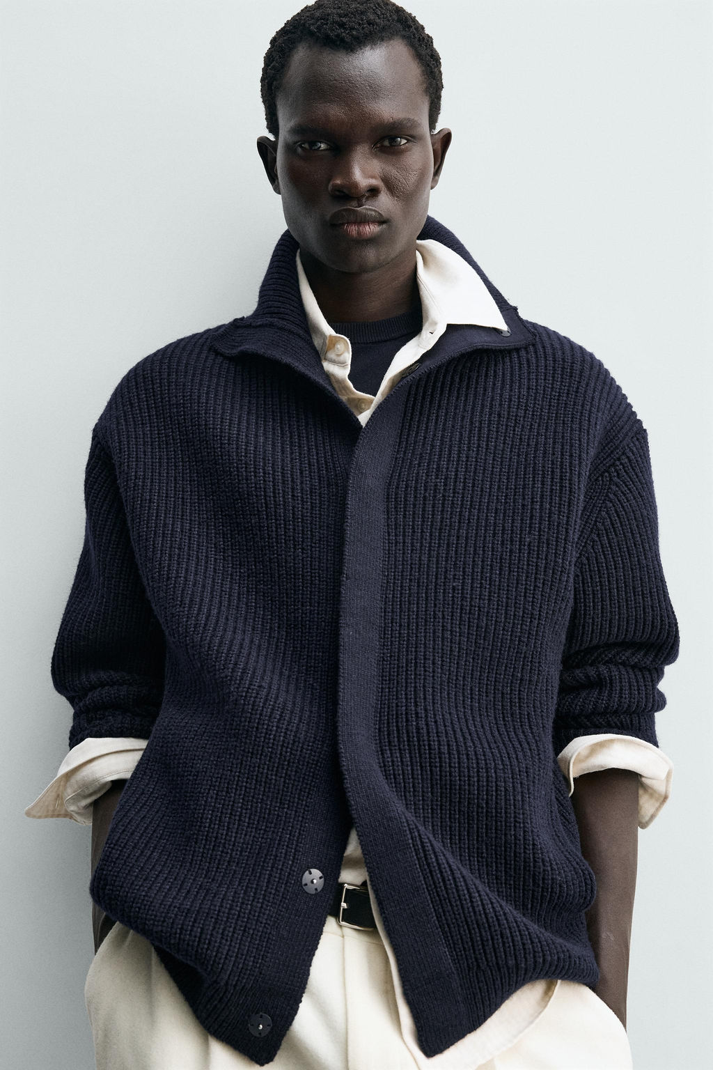 PURL KNIT CARDIGAN - Zara фото 5